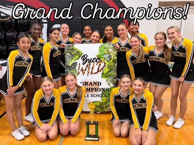 Strong Start for Sidney Cheer at BUCC Wild Cheer & Dance Competition