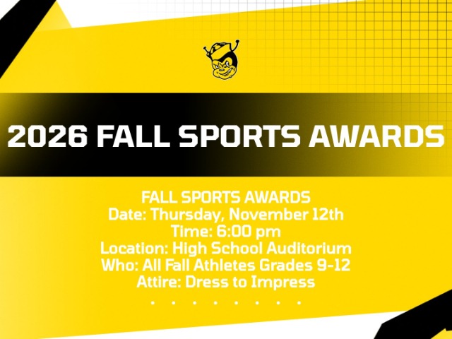 2026 FALL SPORTS AWARDS