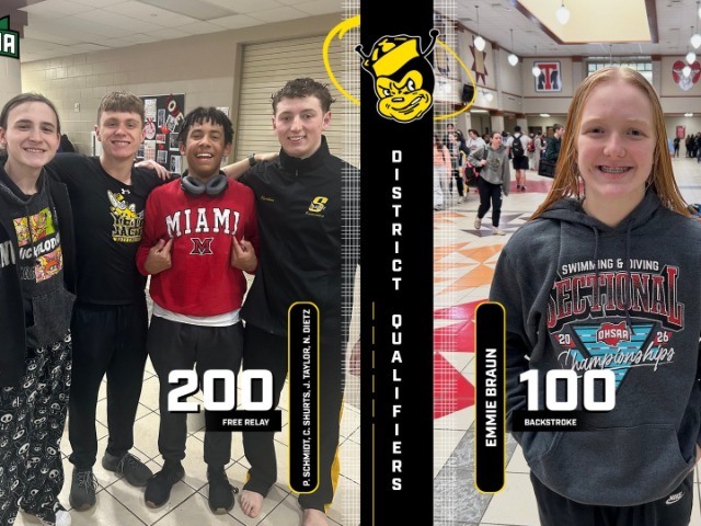 5 JACKETS QUALIFY FOR DISTRICT SWIMMING