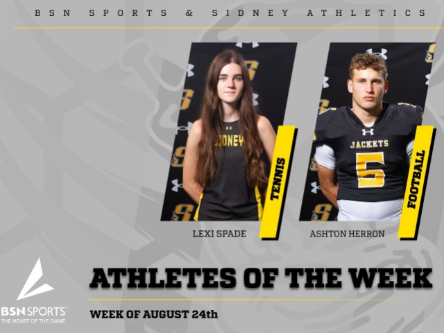 BSN SPORTS  & SIDNEY ATHLETICS PRESENTS- ATHLETES OF THE WEEK 