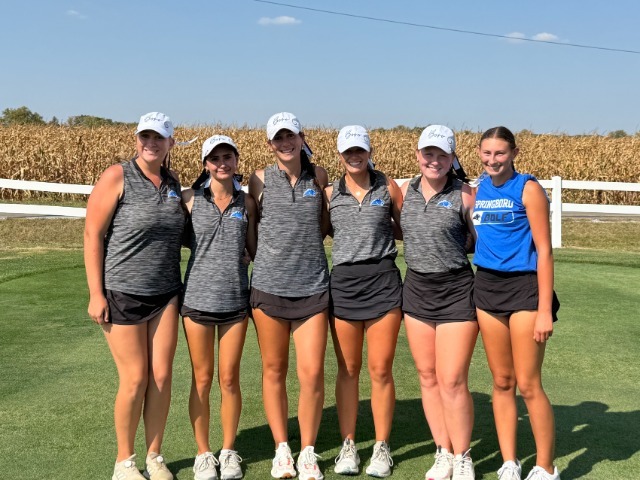 Springboro Girls Golf Wins Sectional, Advances to Districts at Pipestone