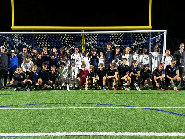 Men's Soccer top Thurgood Marshall 9-0
