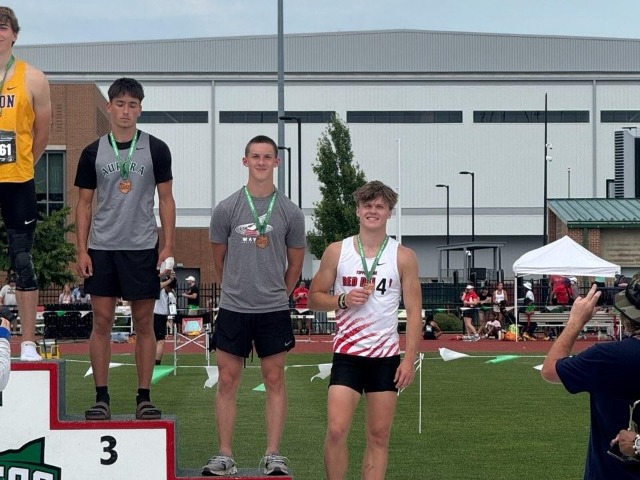 Megan Strong State Runner-up in Div. III Long Jump