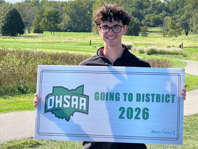 Grant Paulet Qualifies for the Div. I Golf District Tournament
