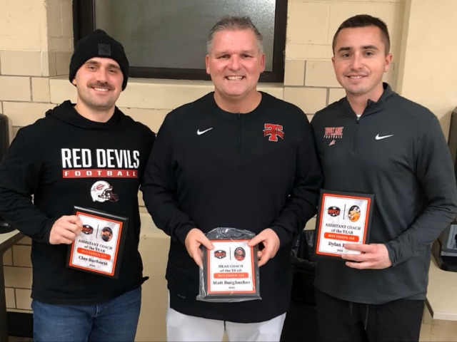 Tipp Football Coaches Honored