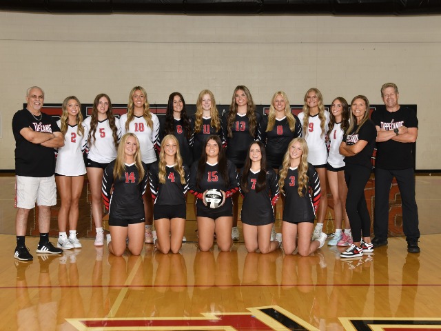 Tipp Defeats Troy in Varsity VB