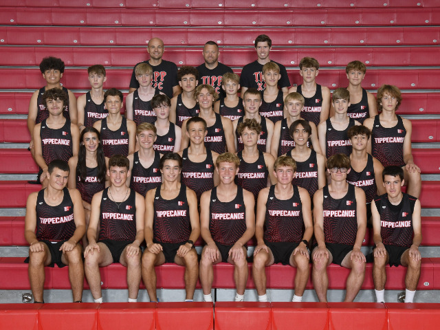 Tipp XC Competes Under the Lights at Centerville