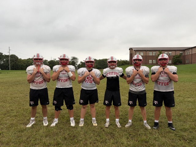 Offensive Line and QB Named Athletes of the Week