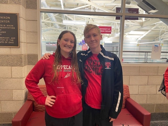 Red Devils have State Swim Qualifers