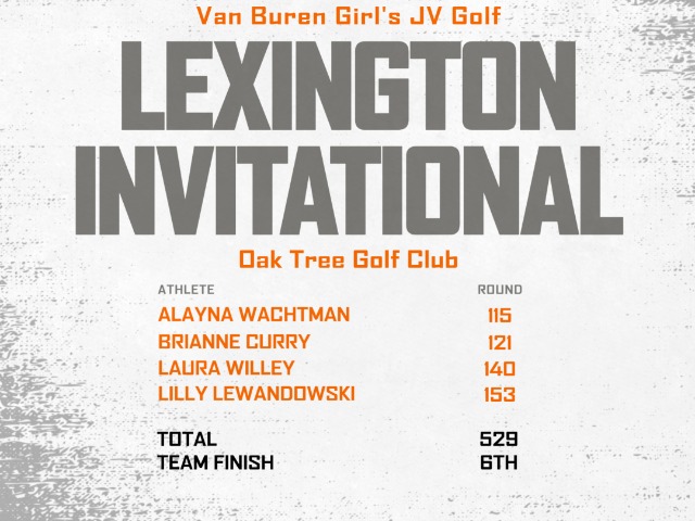 Girls JV Golf finishes 6th