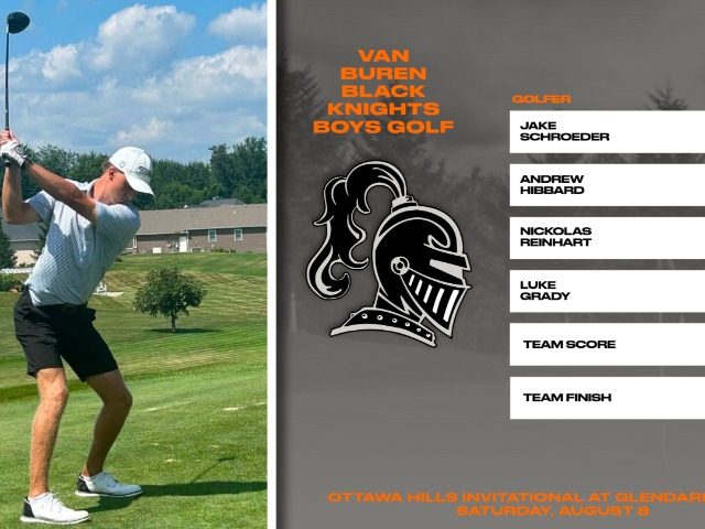 Boys Golf finishes 6th at Ottawa Hills