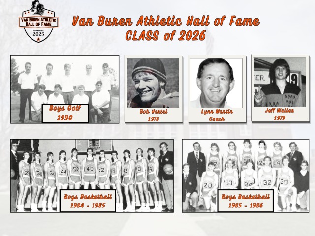 Van Buren Athletic Hall of Fame - CLASS of 2026