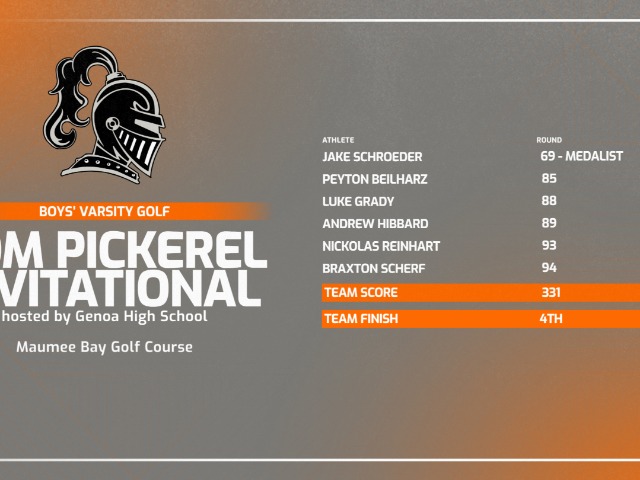 Boys Varsity finishes 4th at Tom Pickerel Invitational