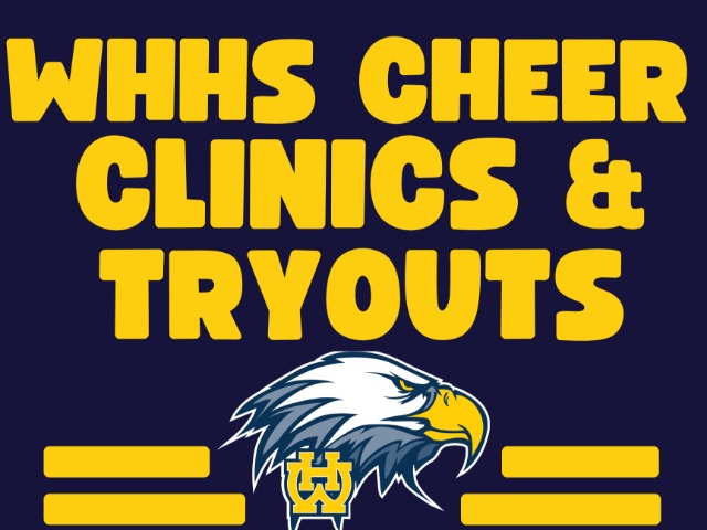 Cheer Clinics and Tryouts: 26-27