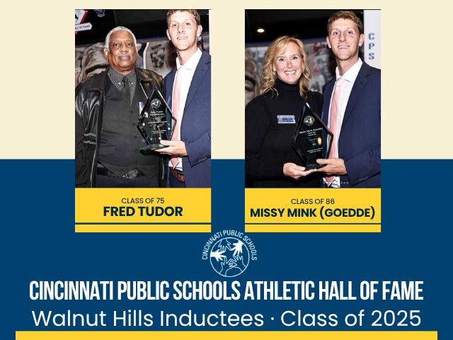 Two Walnut Hills Legends Inducted into CPS Athletic Hall of Fame