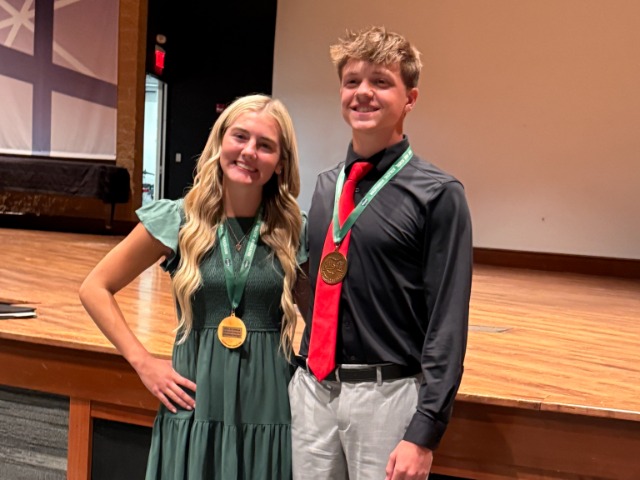 McGuire and Stuckey awarded OHSAA Scholarships
