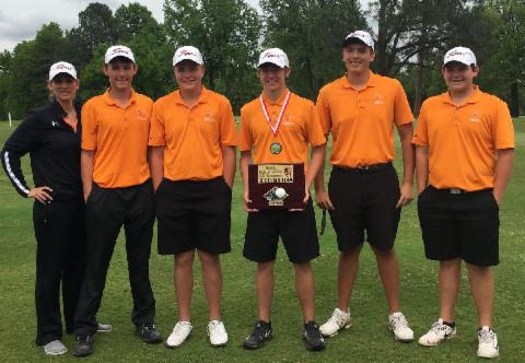 Tigers golf post third place finish