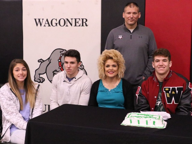 Three Wagoner Bulldogs sign with college programs