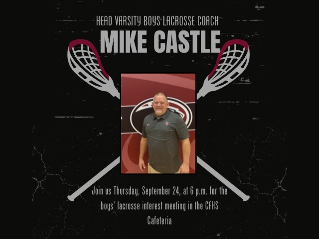 Panthers Welcome Mike Castle as New Head Varsity Boys Lacrosse Coach