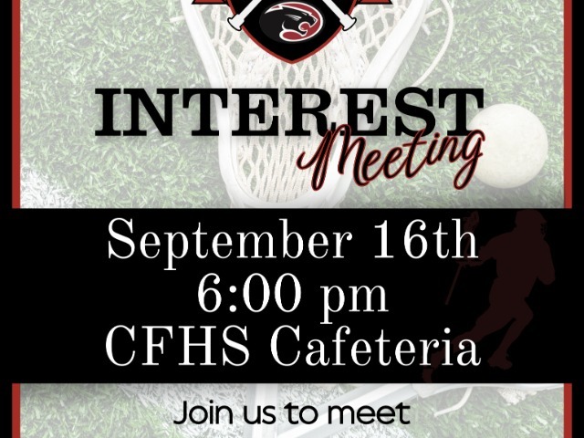 Girls Lacrosse Interest Meeting 