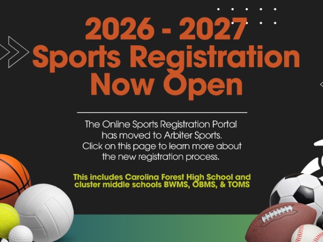 2026 - 2027 Sports Registration Now Open