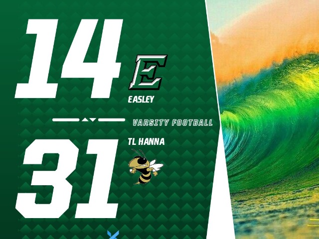 Varsity Football falls 31-14 at TL Hanna