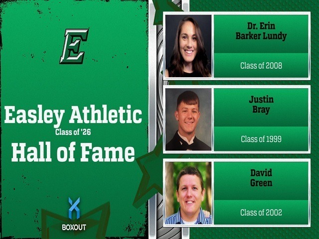 2026 Easley Athletic Hall of Fame Inductees