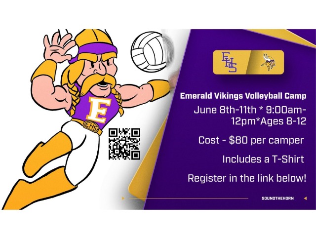 Emerald Viking Volleyball Camp 