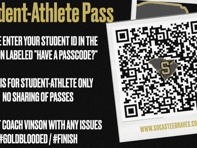 Fall Student-Athlete Passes are Available Online!!