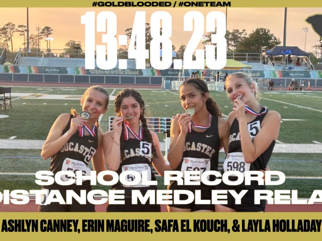 Lady Braves Break Records at Beach Run Invitational 