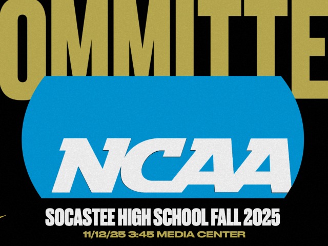 Socastee Athletics Fall Signing Day 11/12 @ 3:45 Media Center