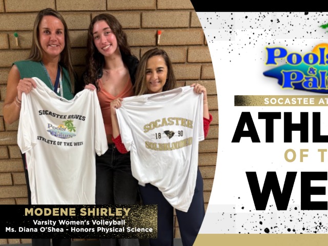 Pools & Palms Athlete of the Week: Modene Shirley