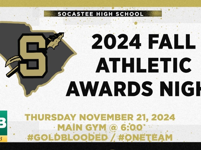 2024 Fall Athletic Awards Night 11/21 6:00pm Main Gym