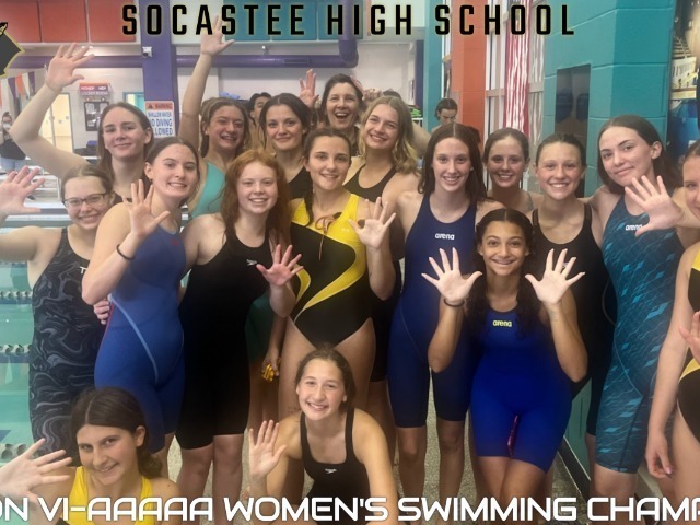 Lady Braves Swimmers Win Region Championship for 5th Straight Year