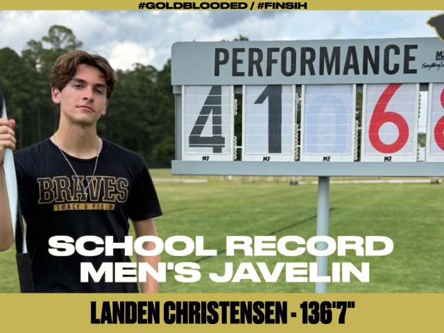 Landen Christensen Breaks Javelin Record.... Again!