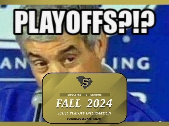Fall 2024 SCHSL Playoff Information