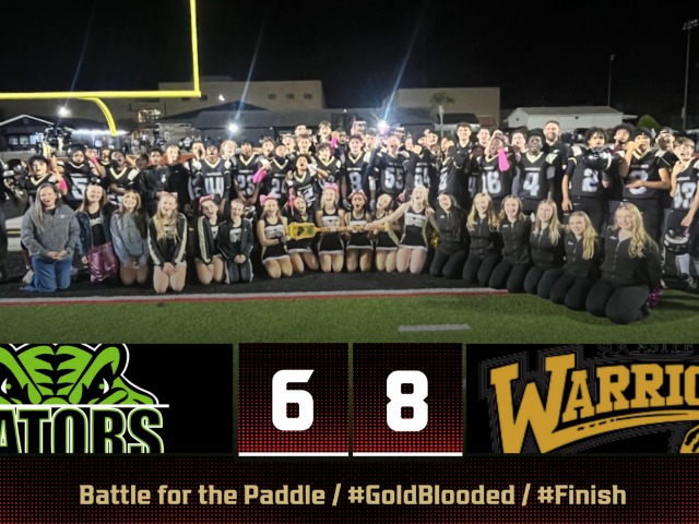Socastee Middle defeats Forestbrook Middle to Win the "Battle for the Paddle"