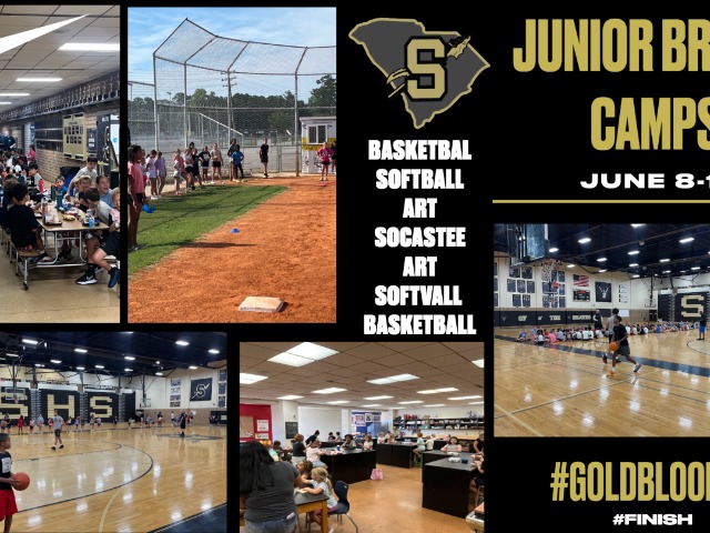 Week 1 of Junior Braves Camps: 136 Campers for Basketball. Softball, & Art