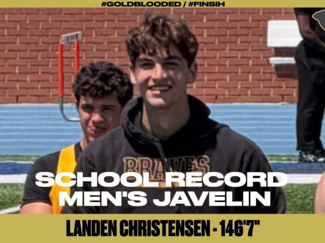 Landen Christensen Breaks Javelin Record.... Again!