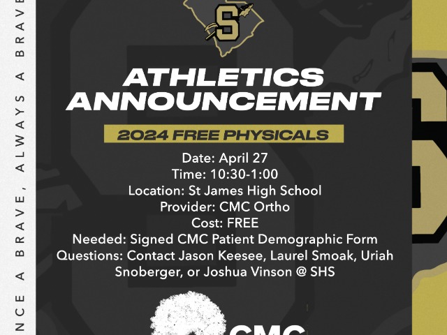 2024 Free Physicals Provided by CMC Ortho