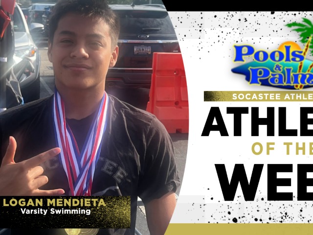 Pools & Palms Athlete of the Week: Logan Mendieta