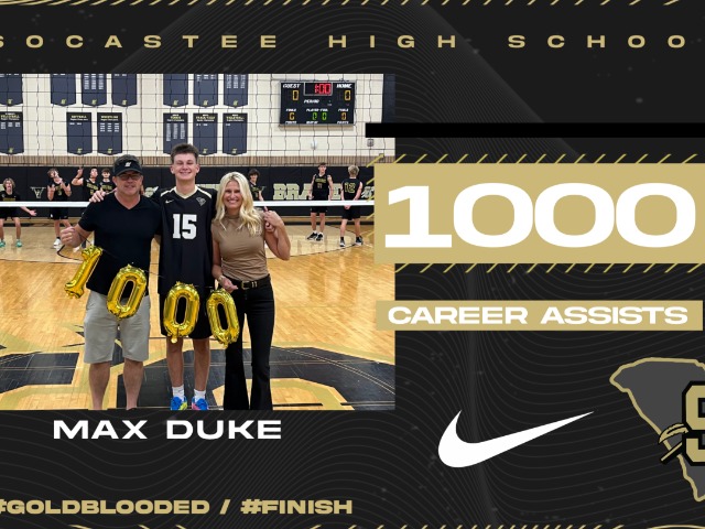 Senior Max Duke Eclipses 1000 Career Assists
