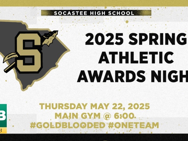 2025 Spring Athletic Awards Thursday May 22 6:00 Main Gym
