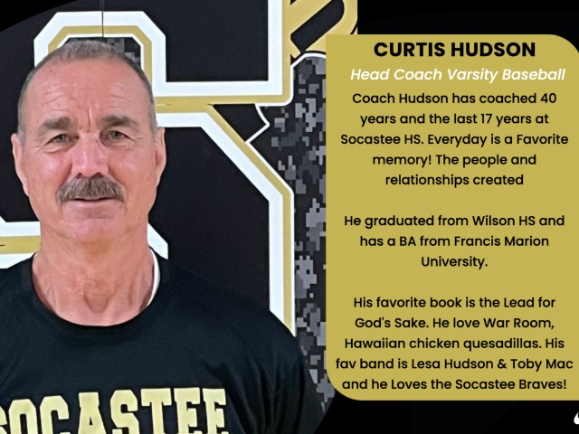 Monday Meet the Coaches: Curtis Hudson
