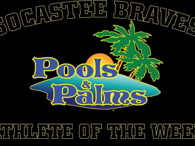6 Braves Earn Week 8 Pools & Palms Athlete of the Week!