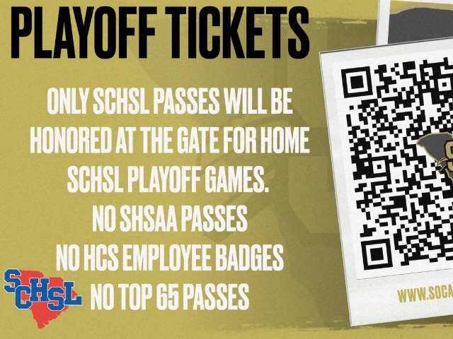 Only SCHSL Passes will be honored for home volleyball and football games!
