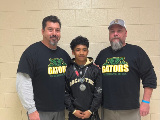 Forestbrook 8th Grade Isaac Barrios takes 2nd at Middle School States