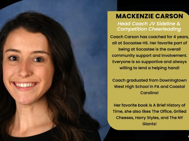 Monday Meet the Coaches: Mackenzie Carson