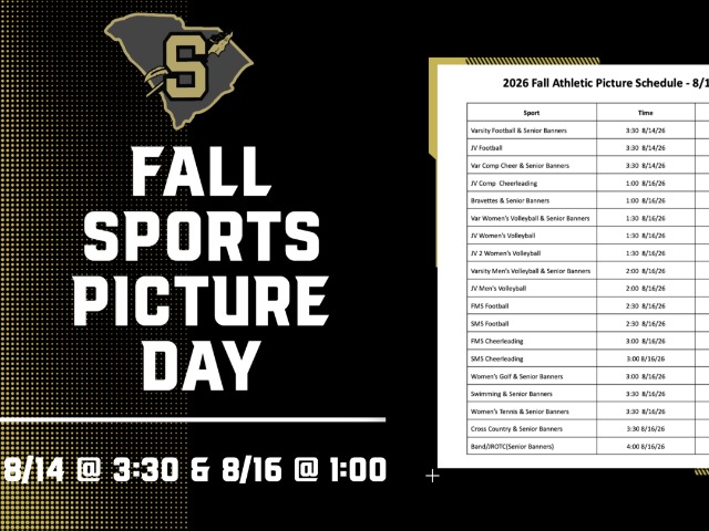 Fall 2026 Athletic Pictures 8/14 & 8/16