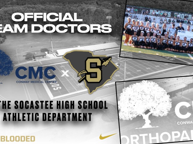 CMC Orthopaedics.: Official Team Doctors for Socastee Athletics. 